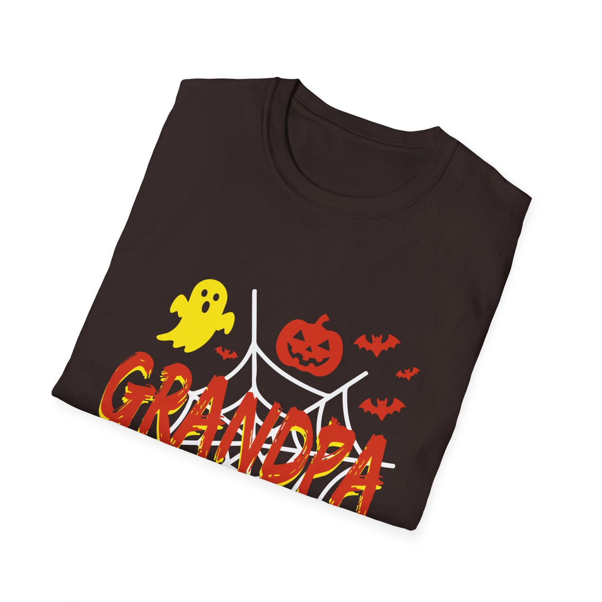 Grandpa Halloween Costume Family Matching Halloween Tee Unisex Softstyle T-Shirt
