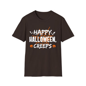 Funny Halloween All Teachers Love Brains Halloween Tee Unisex Softstyle T-Shirt