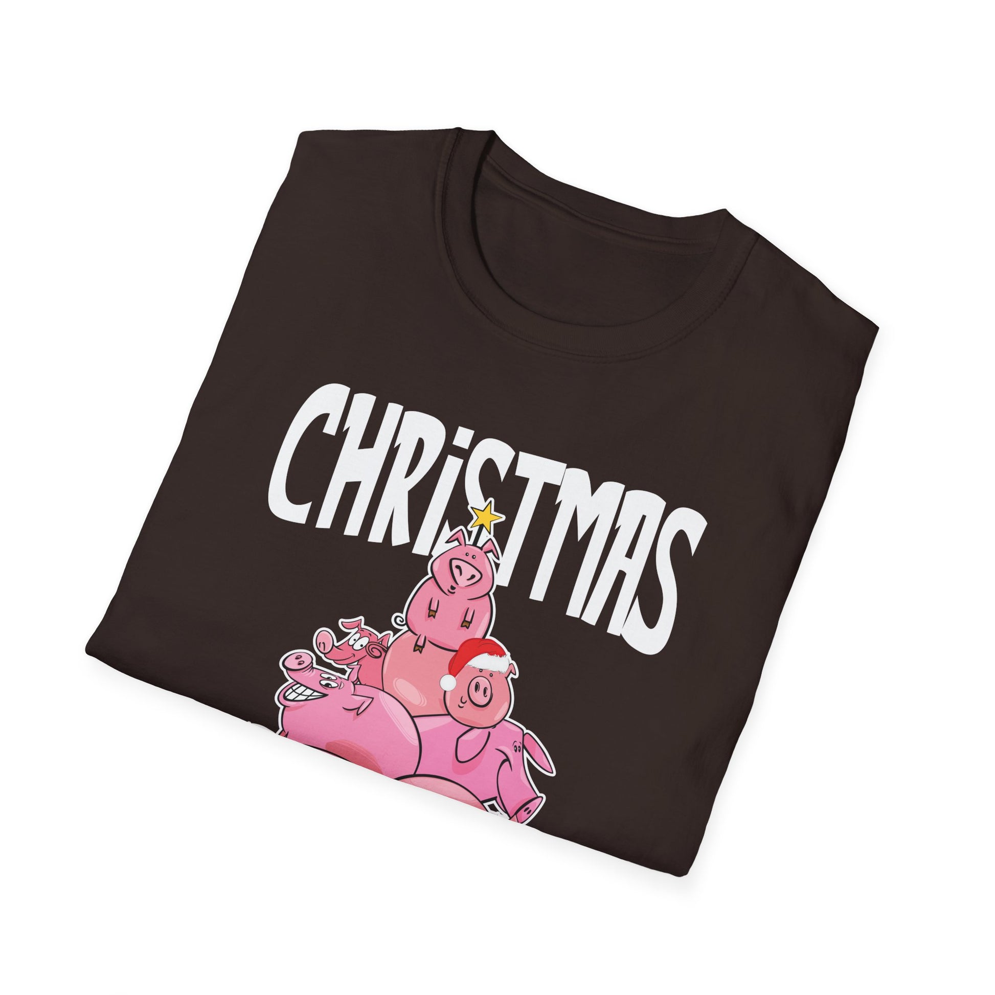Christmas Squad T-Shirt — Cute Pig Holiday Tee