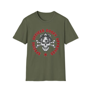 Officer Doofy Approved Skull T-Shirt — Police Humor Graphic Tee