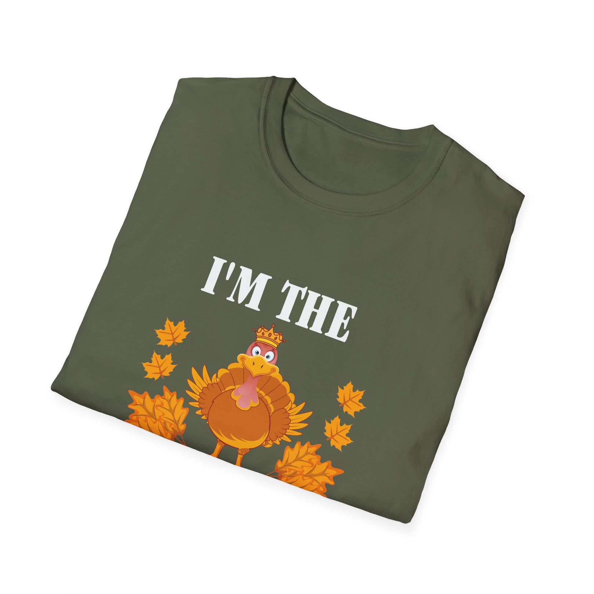 I'm The Princess Turkey T-Shirt — Cute Thanksgiving Tee for Women & Girls