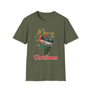 Christmas Merry Snowmobile T-Shirt