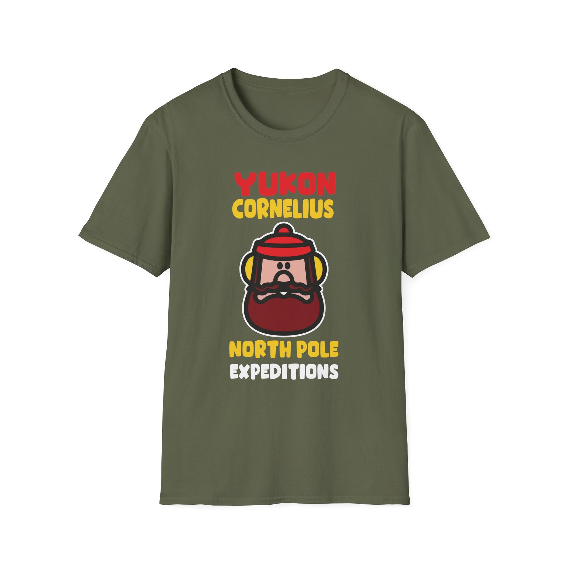 Christmas Explorer Vintage Throwback Cartoon Unisex T-Shirt