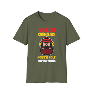 Christmas Explorer Vintage Throwback Cartoon Unisex T-Shirt