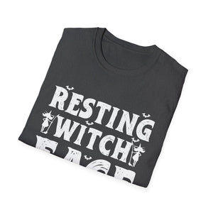 Resting Witch Face T-Shirt — Funny Halloween Witch Shirt