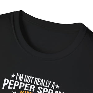 Gun Owner Girl tee Pepper Spray 2nd Amendment Unisex T-Shirt