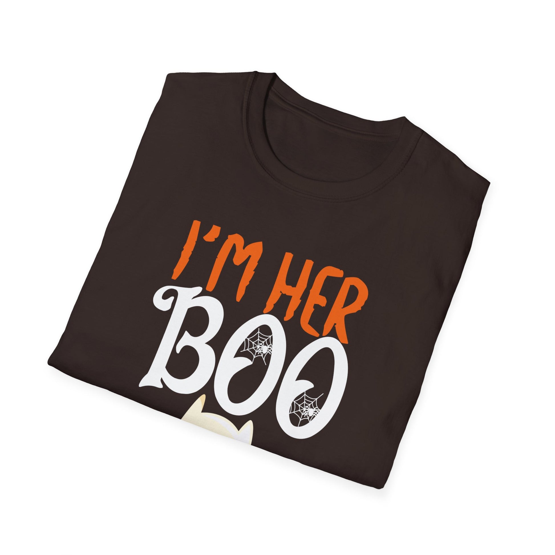 I'M Her Boo - Halloween Costume - Halloween Tee Unisex Softstyle T-Shirt