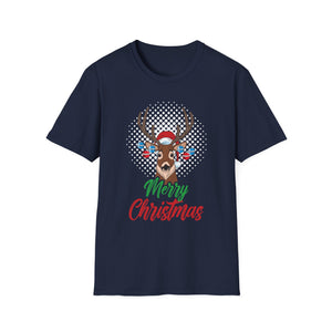 Christmas Reindeer - Sweet Christmas Animals Unisex T-Shirt