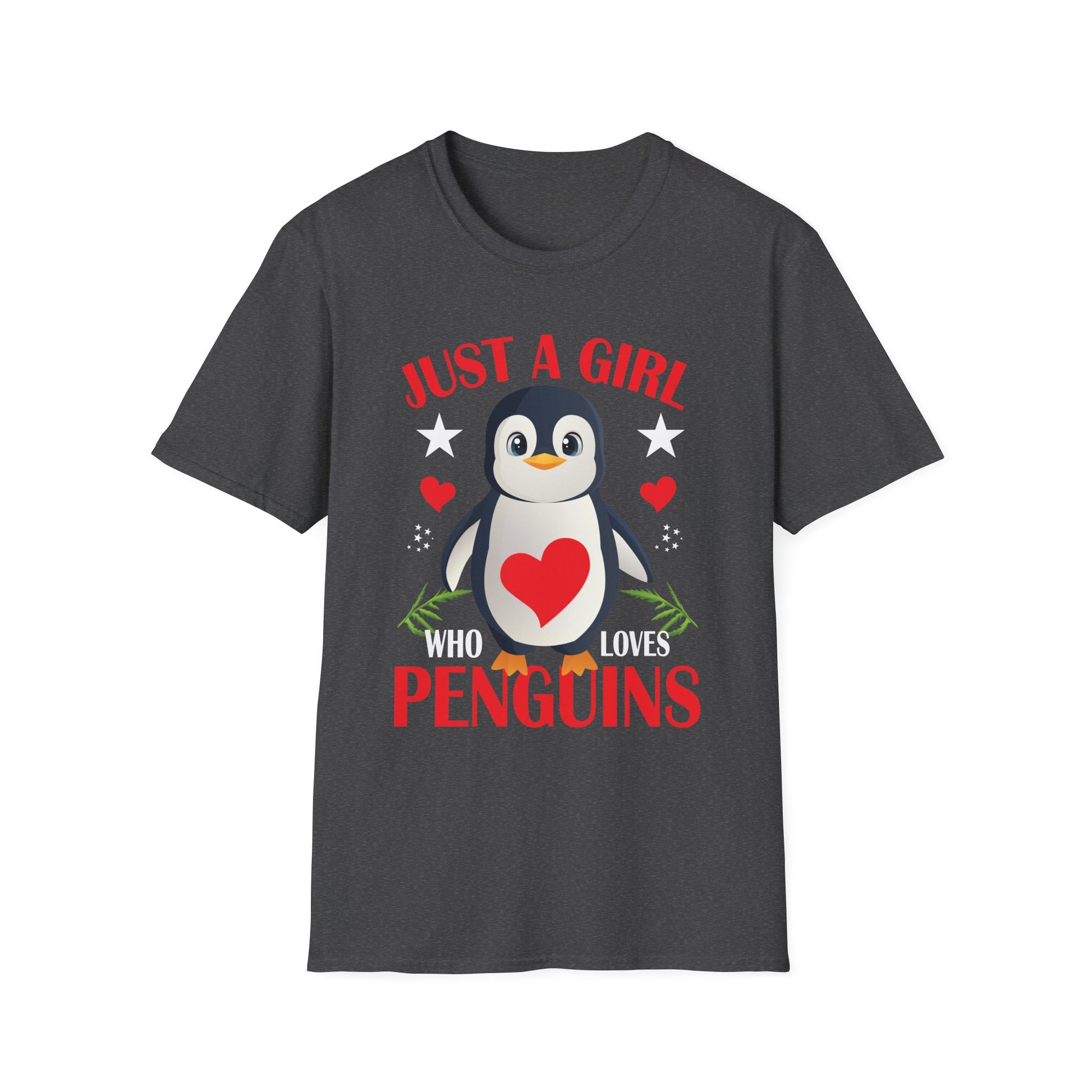 Funny Penguin Animal Just A Girl Who Loves Penguins Unisex T-Shirt