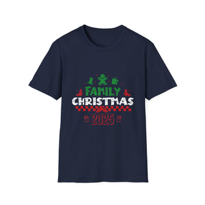 Family 2024 Christmas Matching Outfits Team Santa Elf Squad  Unisex T-Shirt