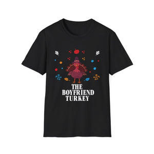 The Boyfriend Turkey T-Shirt — Funny Thanksgiving Turkey Graphic Tee