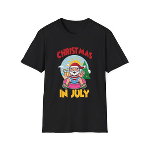 Christmas in July funny santa xmas for Sommer Christmas Unisex T-Shirt