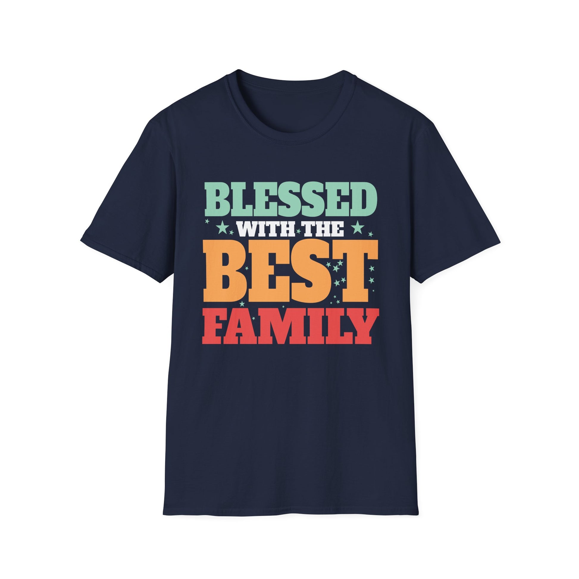 Blessed With The Best Family T-Shirt — Retro Family Pride Tee