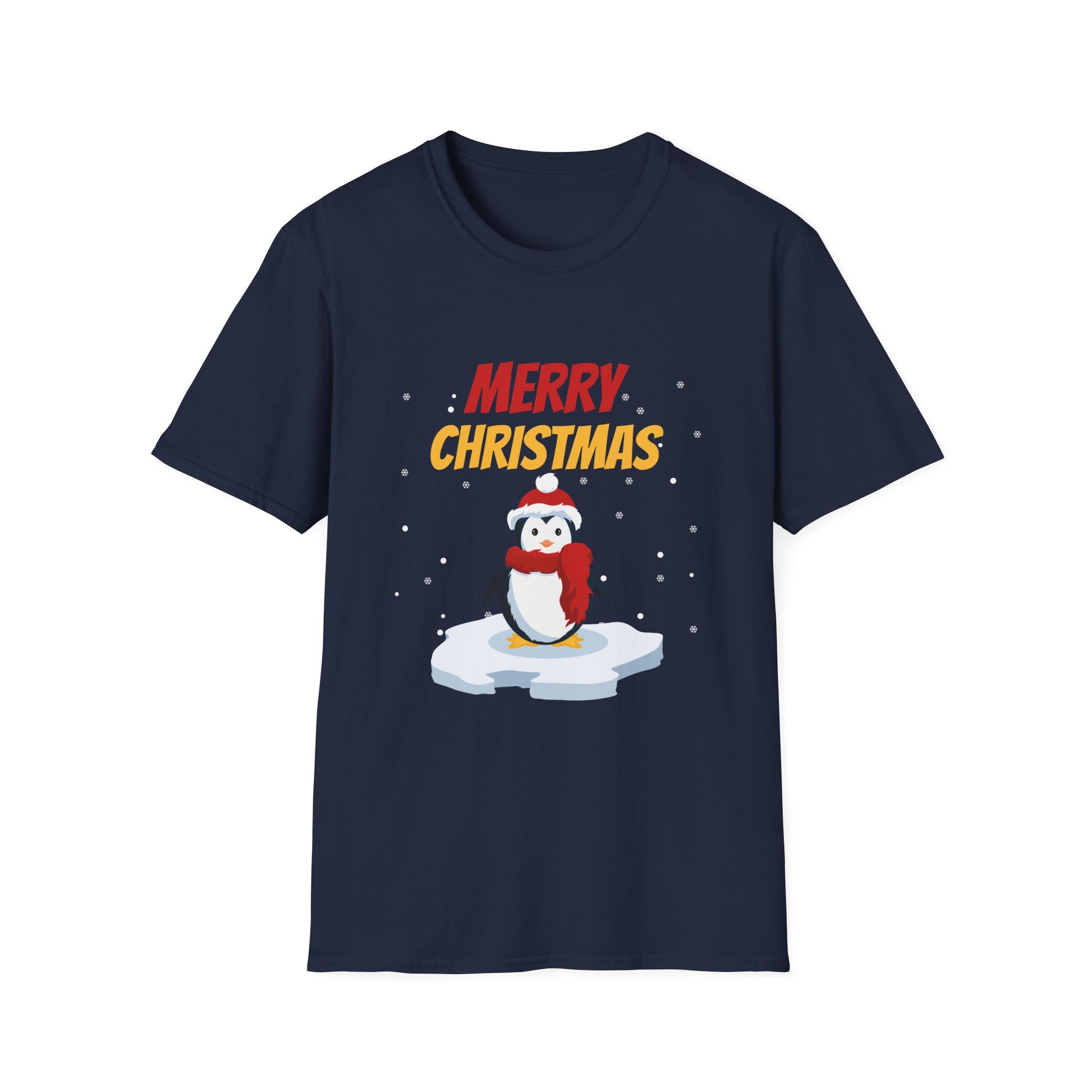 Christmas Penguin T-Shirt — Merry Christmas Holiday Graphic Tee