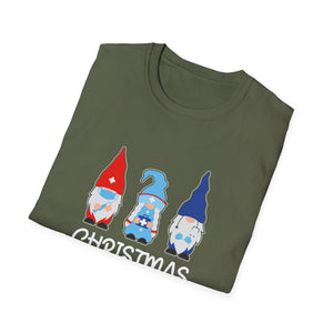Christmas Nurse Squad T‑Shirt — Cute Gnome Holiday Tee for Nurses