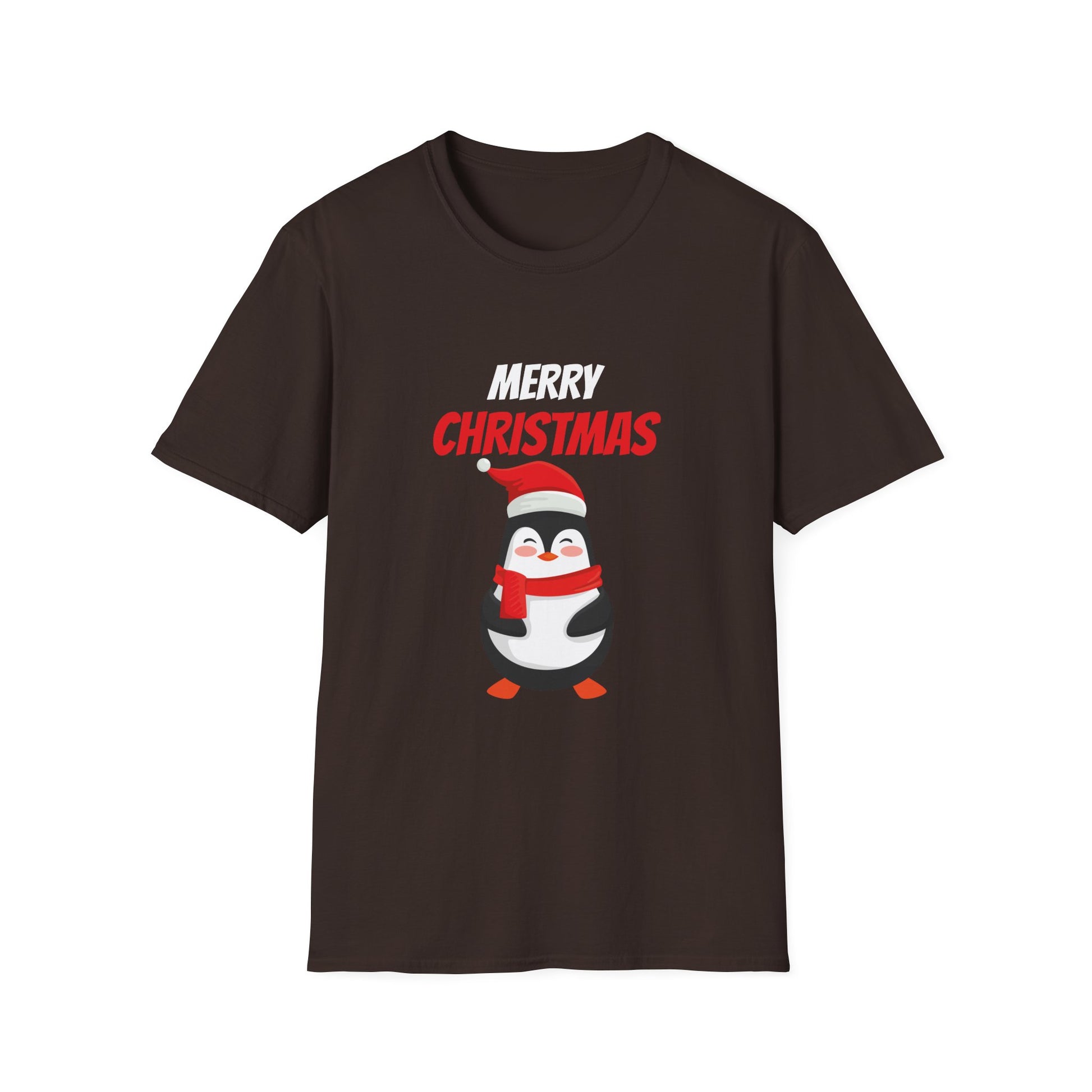 Christmas Penguin T-Shirt — Merry Christmas Cute Holiday Tee