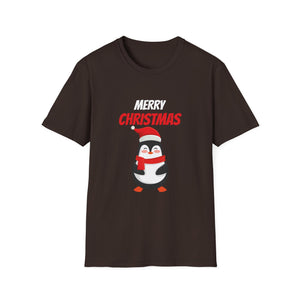 Christmas Penguin T-Shirt — Merry Christmas Cute Holiday Tee