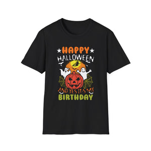 Halloween Birthday T-Shirt — 
