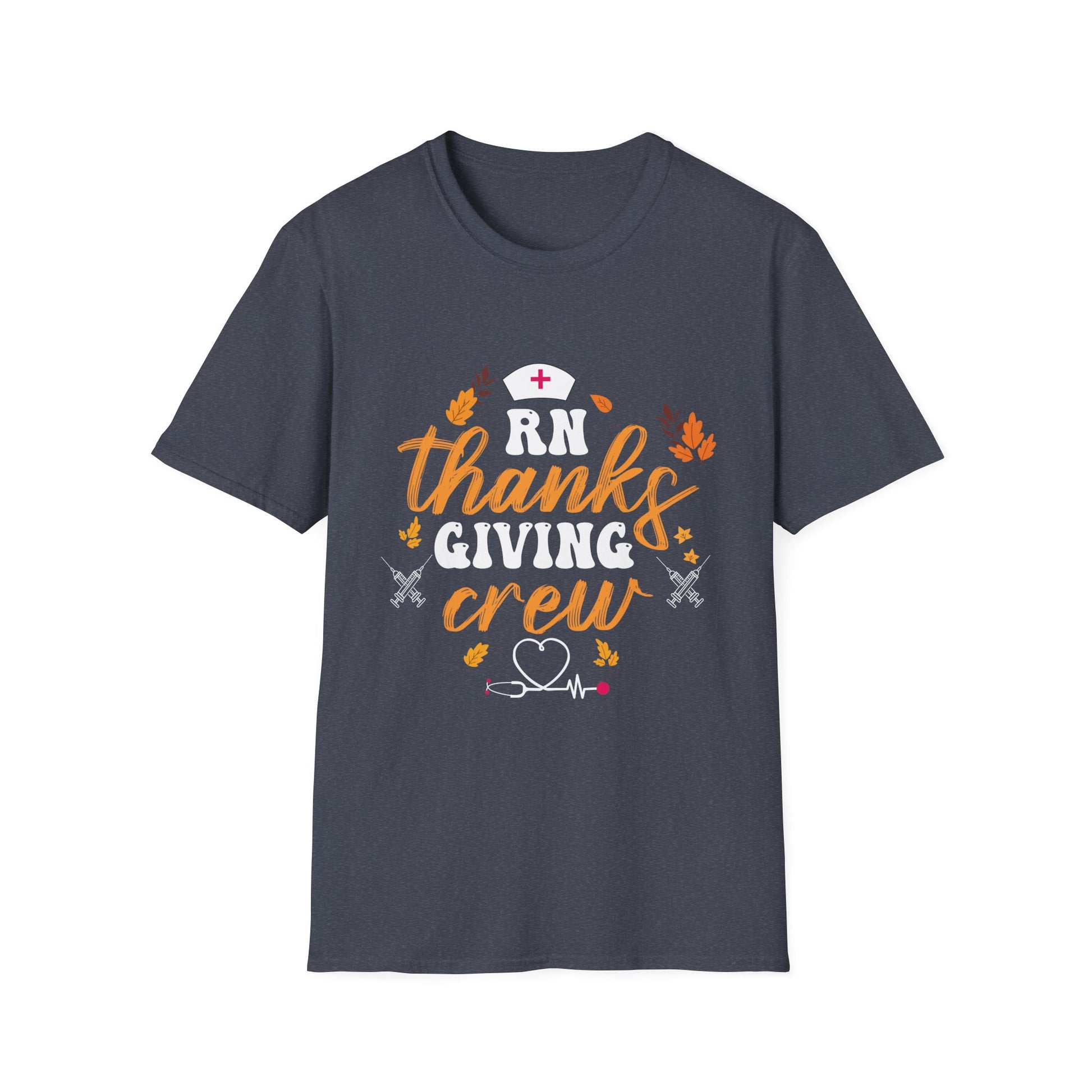 Thanksgiving Crew RN T-Shirt for Nurses  Unisex T-Shirt