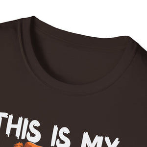 This Is My Halloween Shirt T-Shirt — Cute Ghost Pumpkin Beanie Coffee Tee
