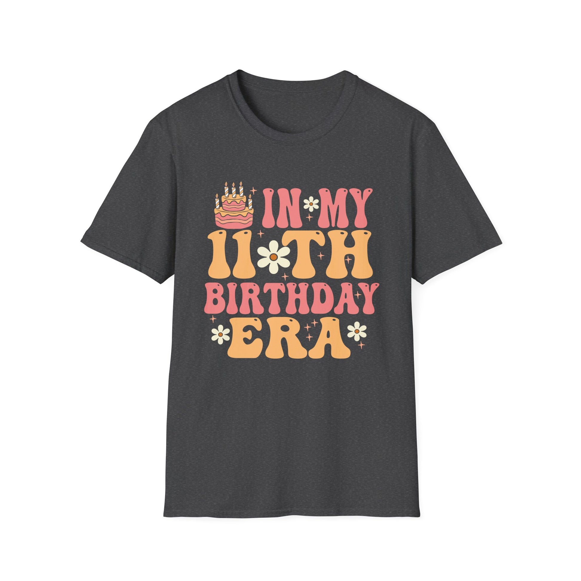 In My 11th Birthday Era Girl Gifts Eleven Bday 11 Year Old Unisex T-Shirt