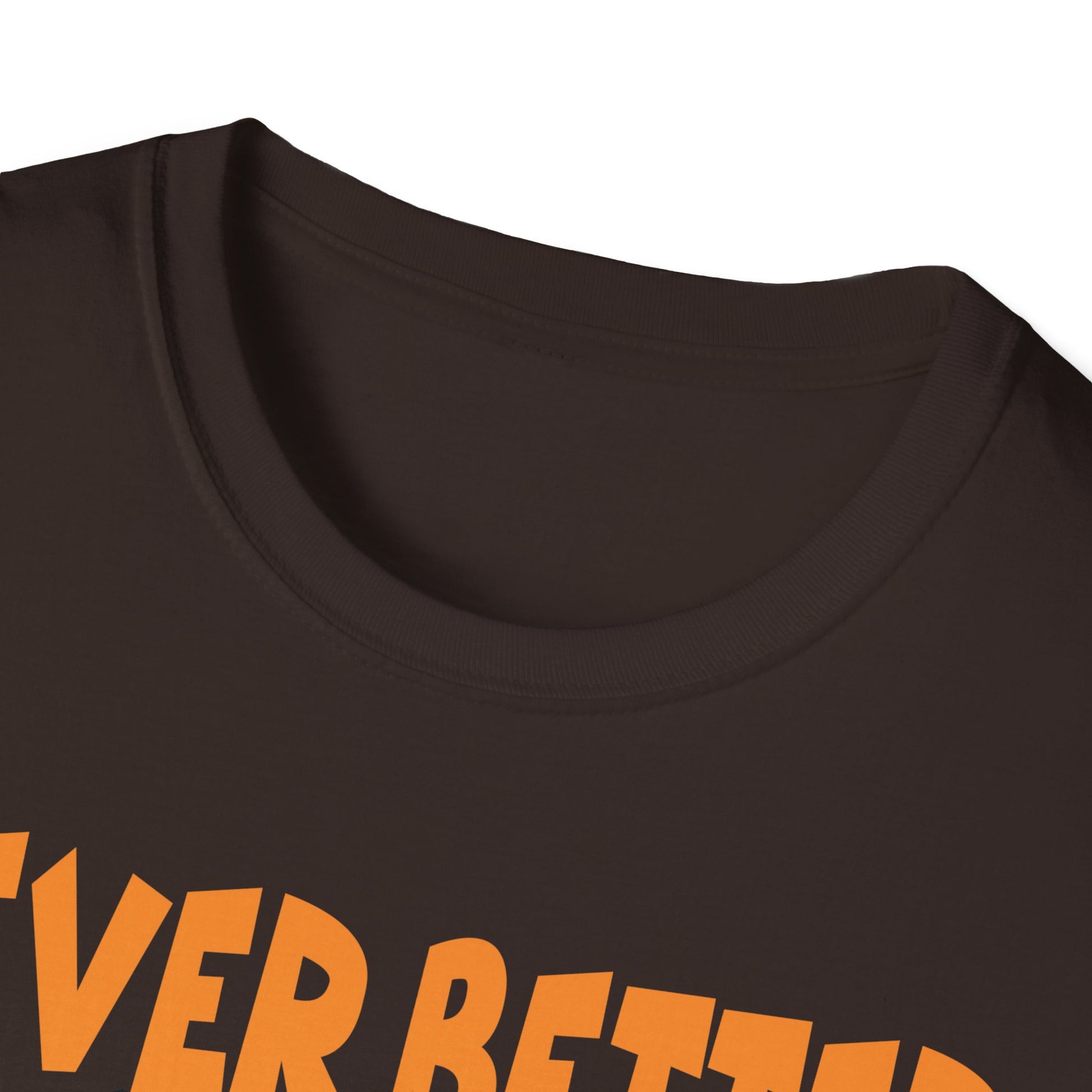 Never Better Halloween T-Shirt — Pumpkin Skeleton Coffin Graphic Tee