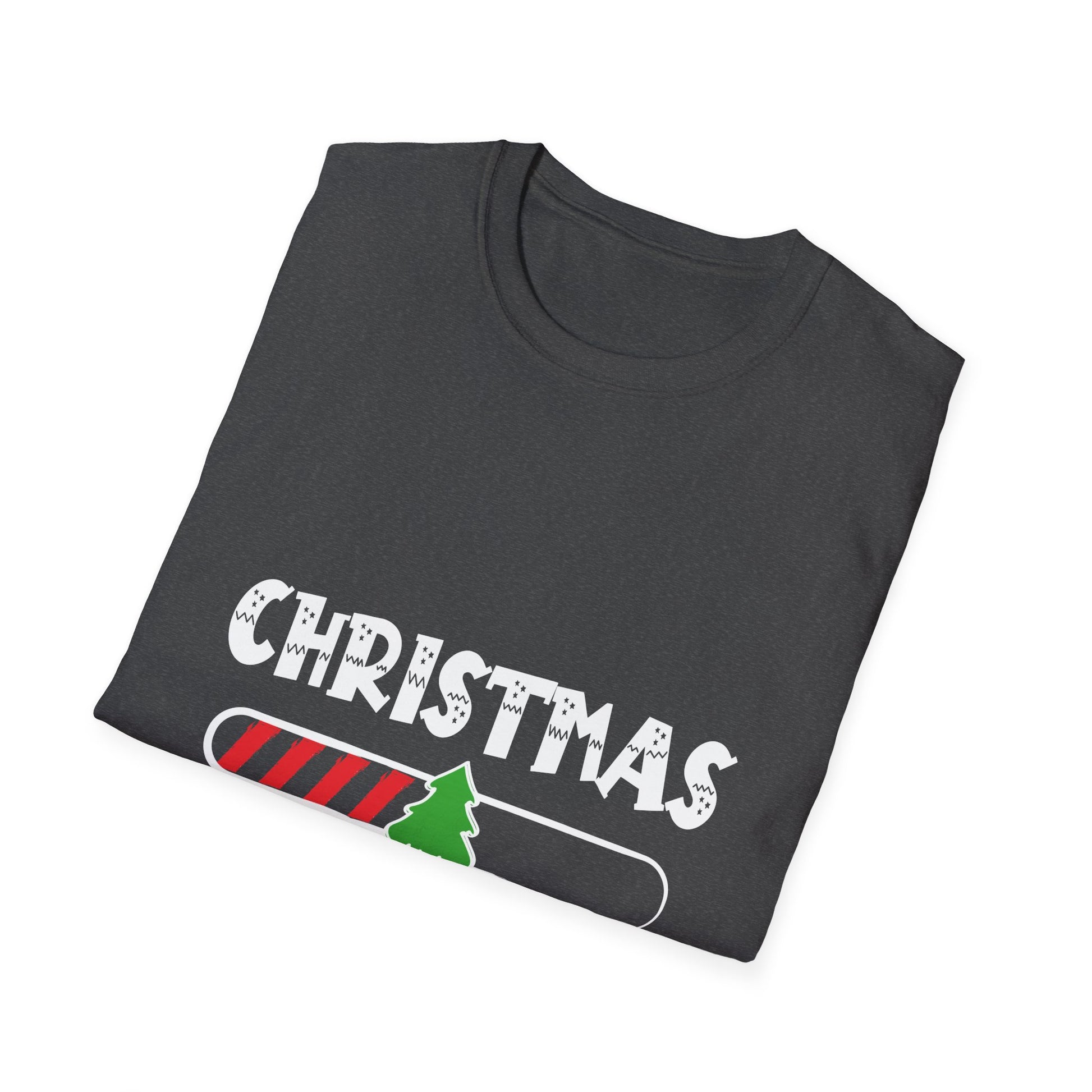 Christmas Is Loading T-Shirt – Holiday Progress Bar Funny Xmas Tee