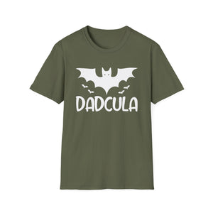 Dadcula T-Shirt — Halloween Dad Bat Design