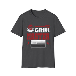Grill Master T-Shirt — Patriotic BBQ Chef Tee