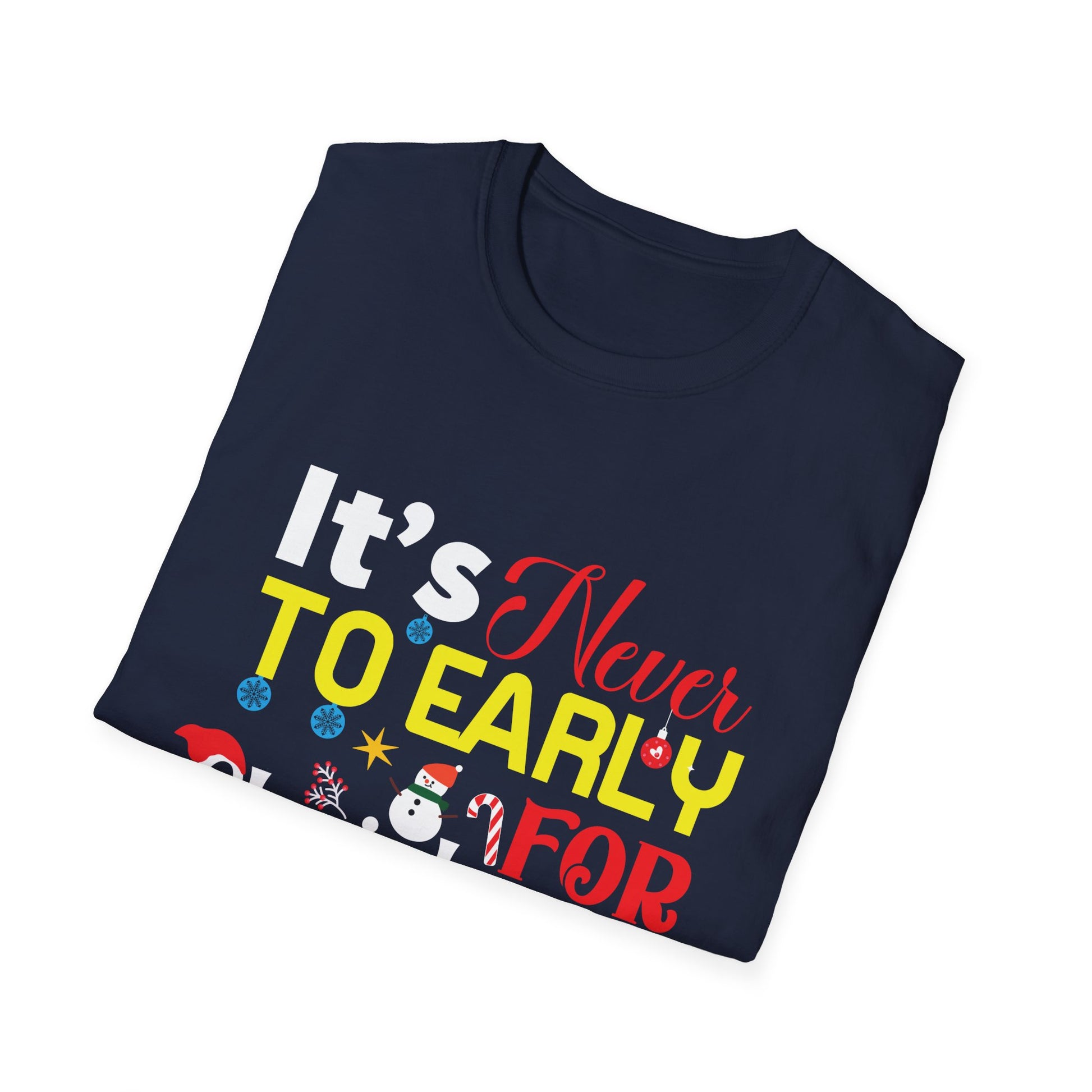 Rabbit Christmas Family Bunny Christmas Hoppy Christmas T-Shirt-productor-mockup