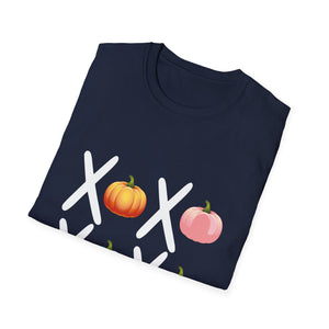 Pumpkin XOXO Fall T-Shirt — Cute Autumn Pumpkin Emoji Tee