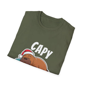 Capybara Christmas Unisex T-Shirt