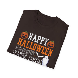 Happy Halloween And Yes It’s My Birthday Too T-Shirt — Halloween Birthday Tee