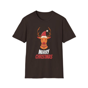 Christmas Reindeer T-Shirt — Merry Christmas Holiday Tee