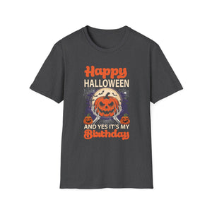 Halloween Birthday T-Shirt — 