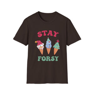 Christmas In July Stay Frosty Summer Hawaiian Christmas Unisex T-Shirt