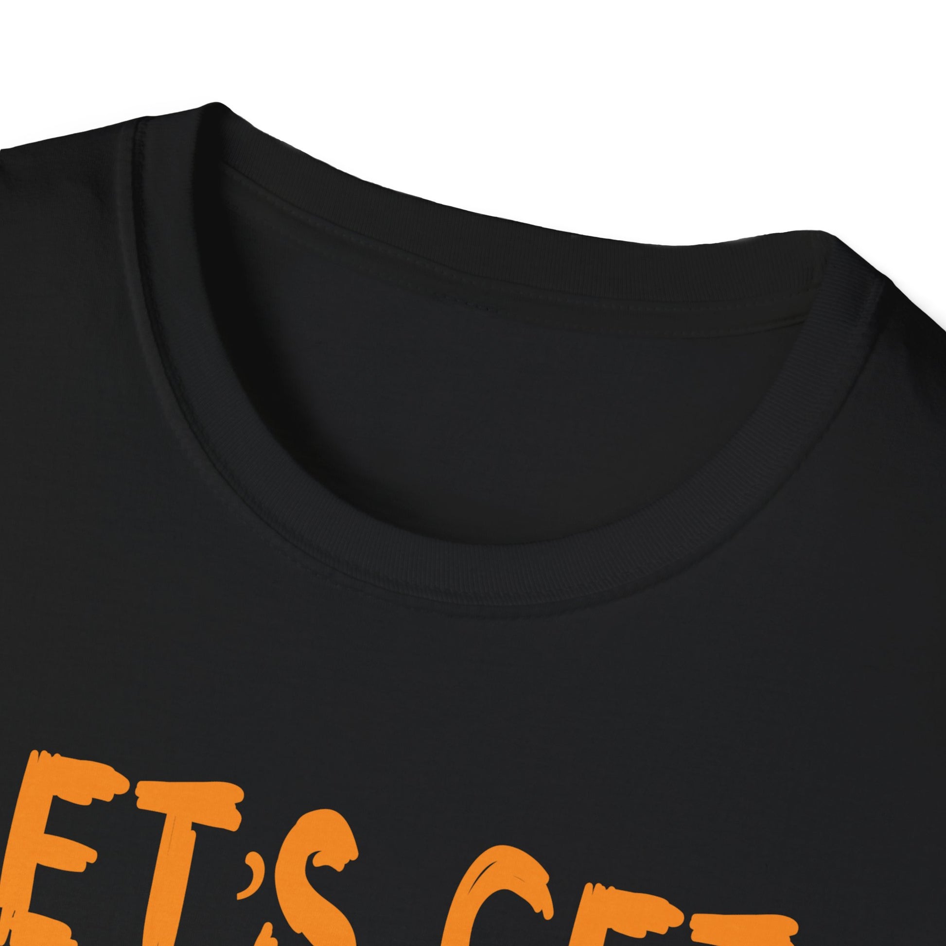 Let’s Get Jacked Halloween T-Shirt — Pumped Pumpkin & Skulls Costume Tee