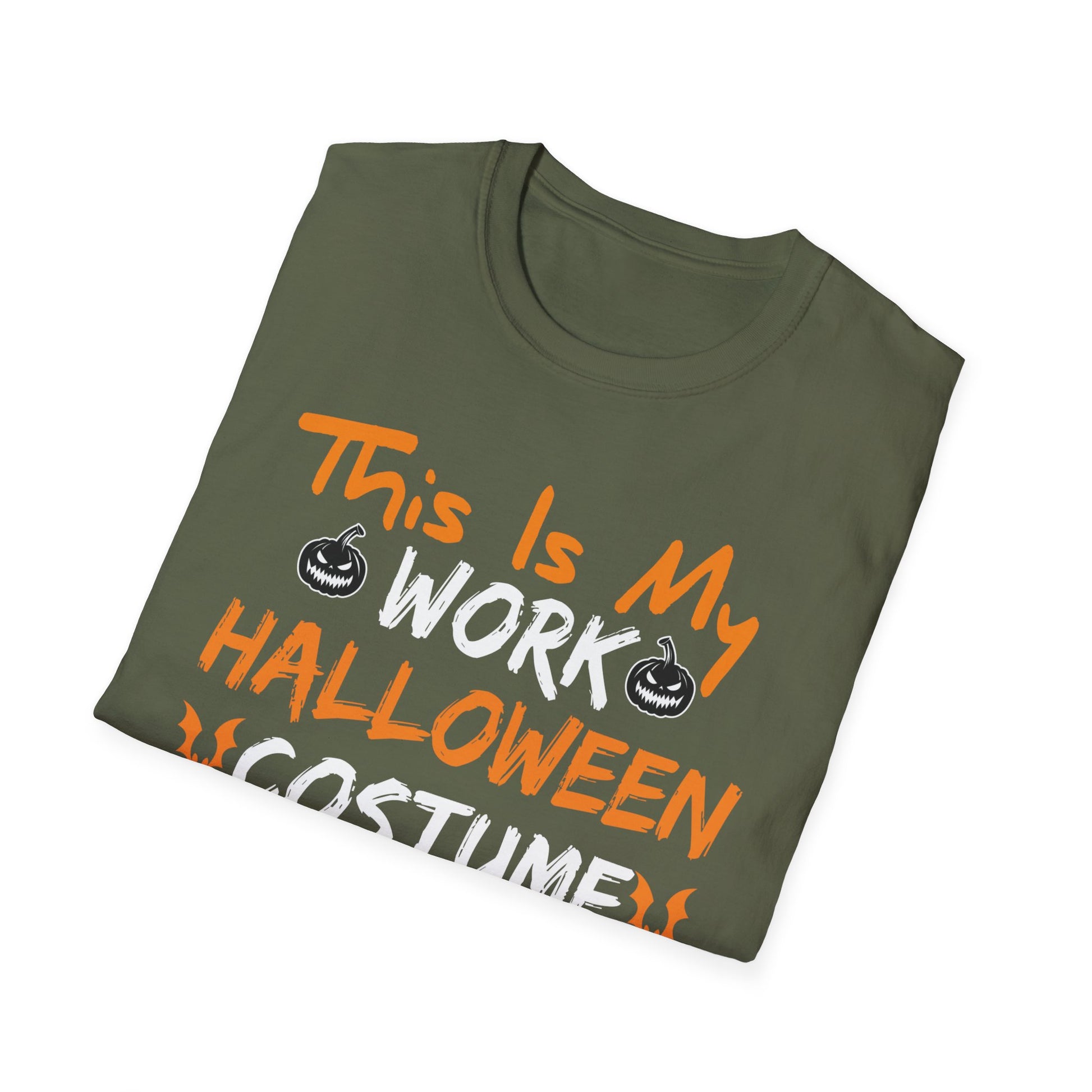 Halloween Work Costume T-Shirt – “This Is My Work Halloween Costume Boo”