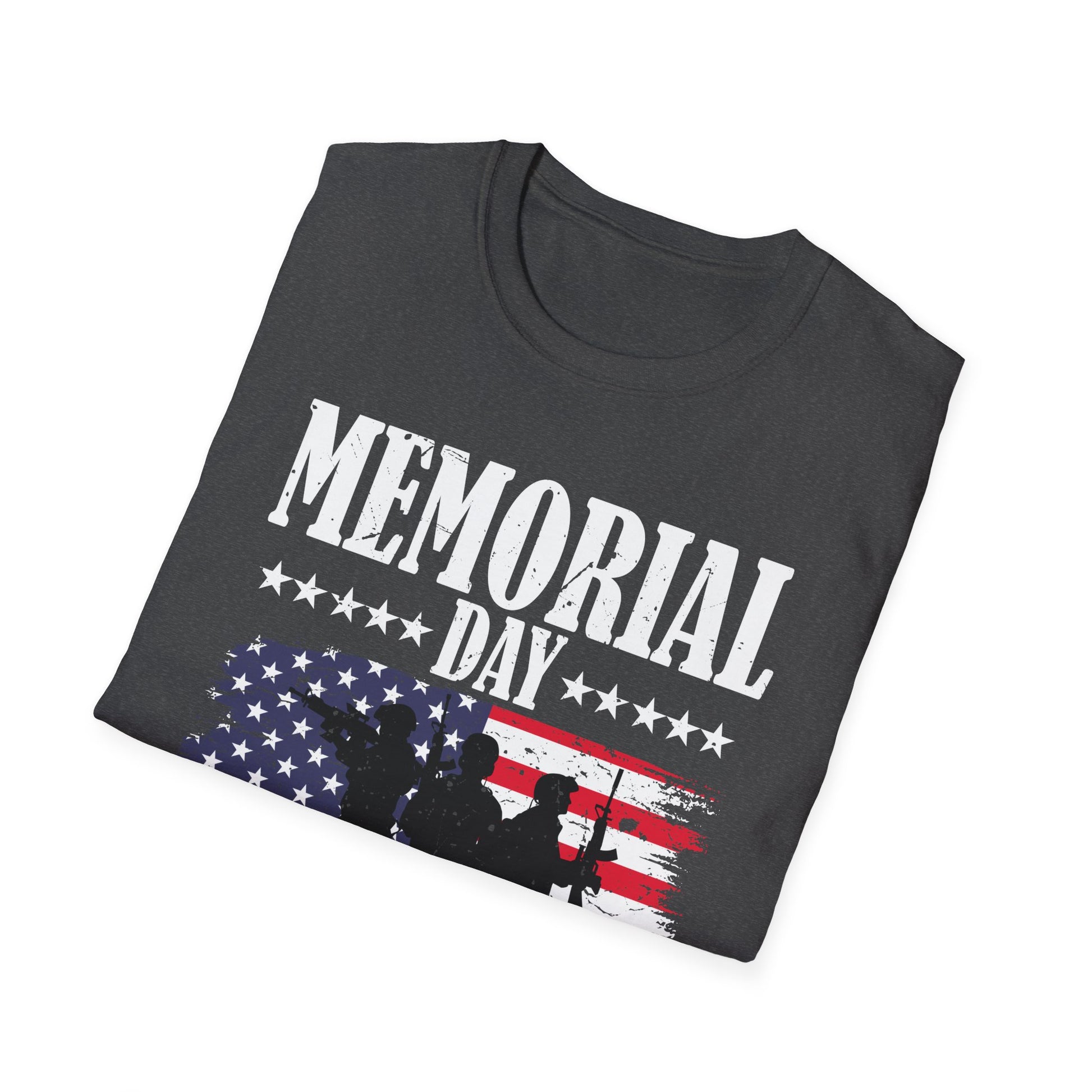 Memorial Day USA Flag Remember Honor Patriot Men Women Kids Unisex T-Shirt