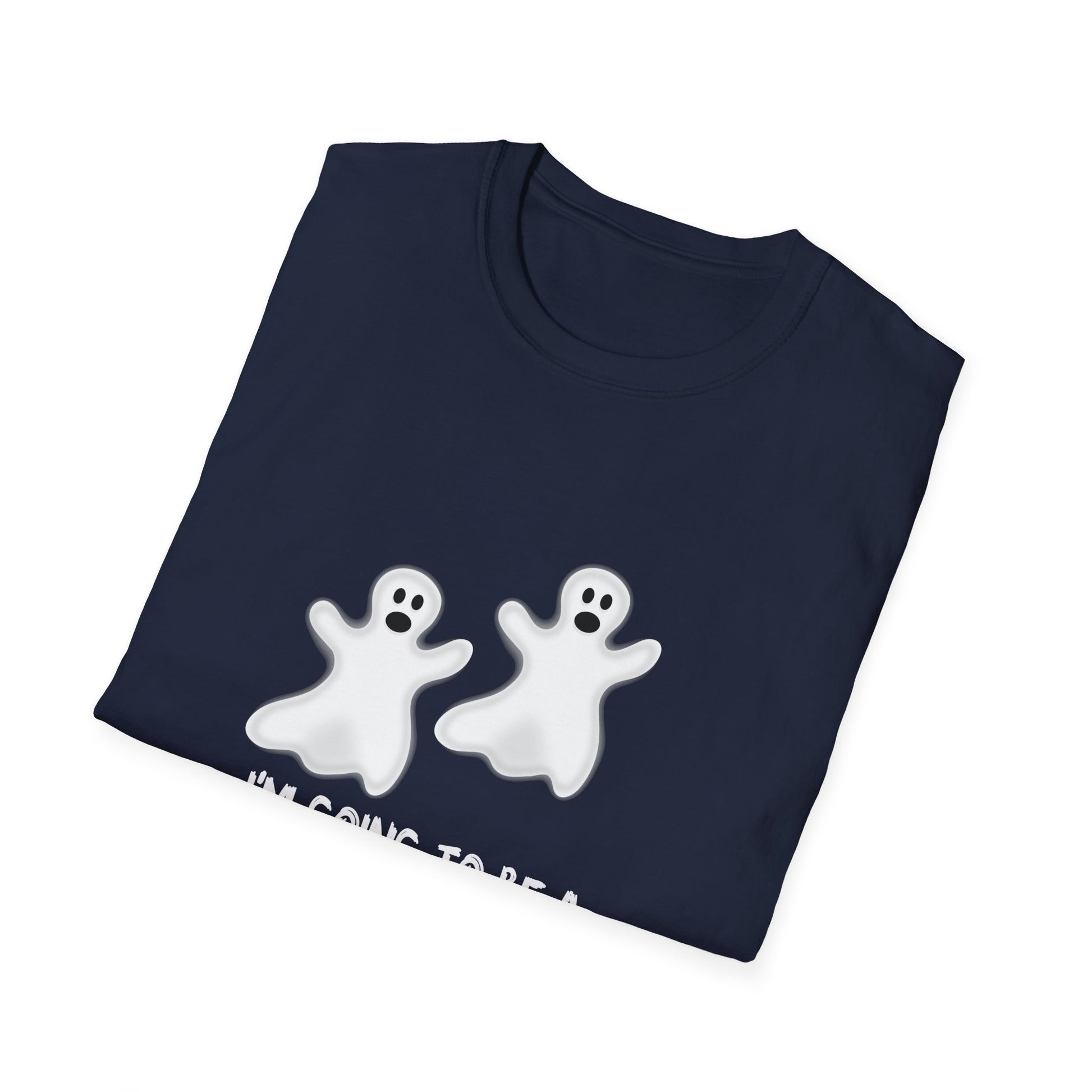 Big Sister Halloween T-Shirt - "I'm Going to be a Faboolous Big Sister!" Ghost Pregnancy Announcement Tee