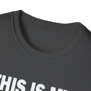 Funny Halloween Shirt Joke Inflation Halloween Costume  Unisex Softstyle T-Shirt