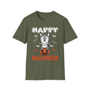 Happy Halloween Scary Pumpkin Halloween Costume Ghost TeeUnisex Softstyle T-Shirt