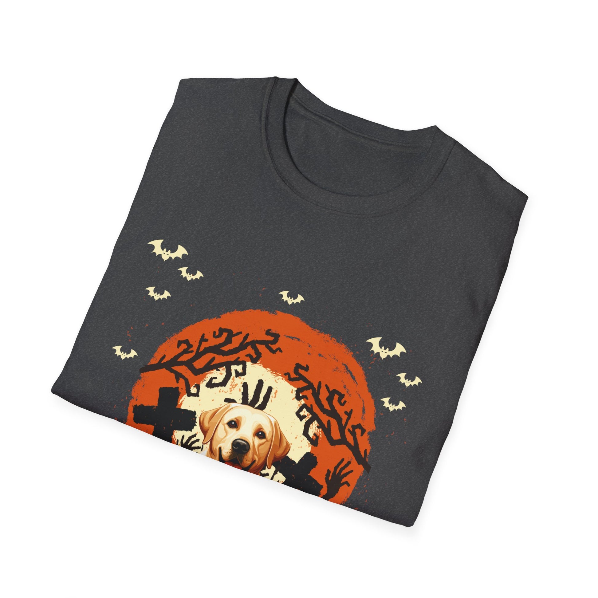 Funny Halloween Dog tee Golden Retrievers Halloween Tee