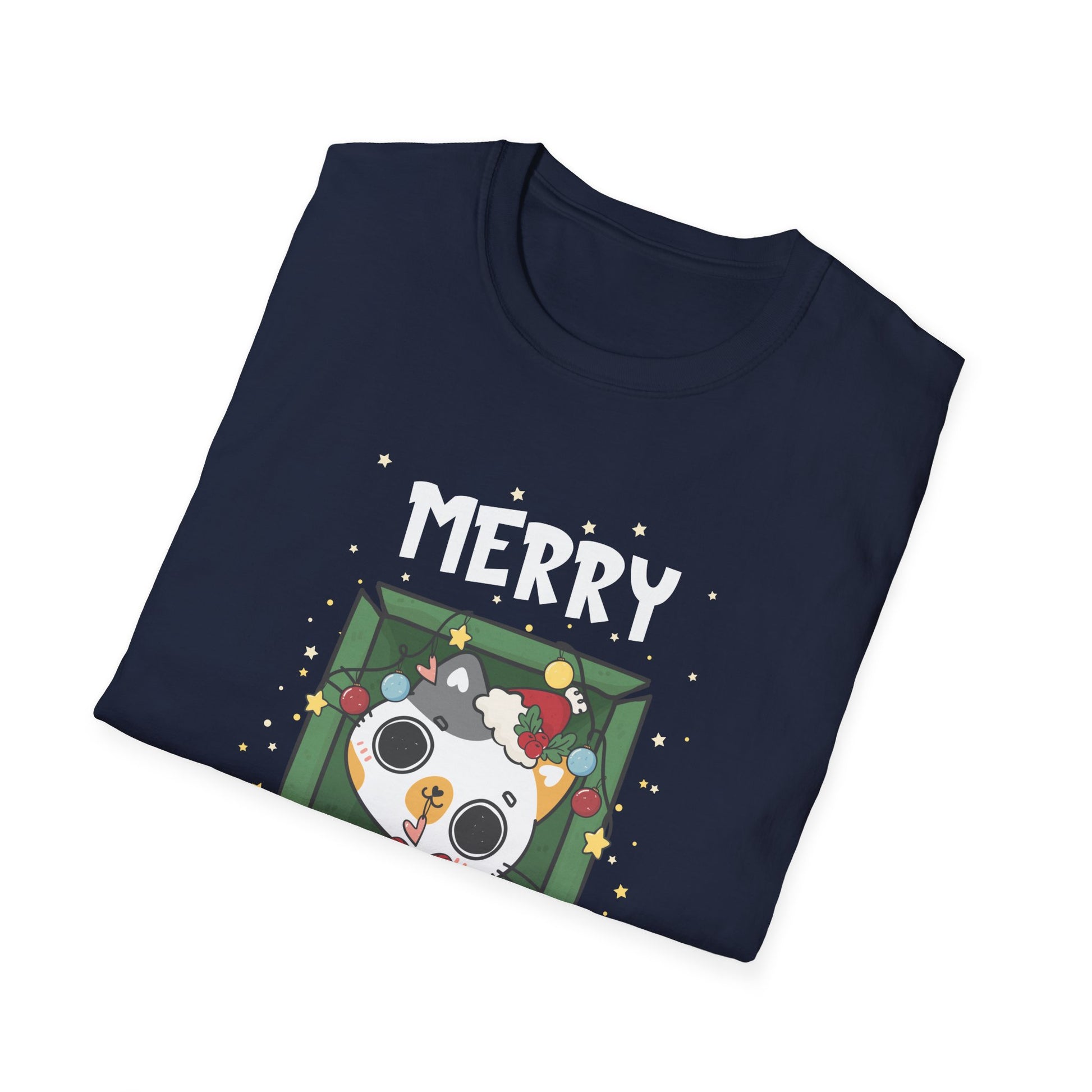 Christmas Panda T-Shirt — Merry Christmas Cute Holiday Tee