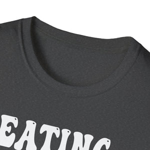 Halloween Expecting Pregnant Eating Halloween Candy for 2 T-Shirt Unisex Softstyle T-Shirt