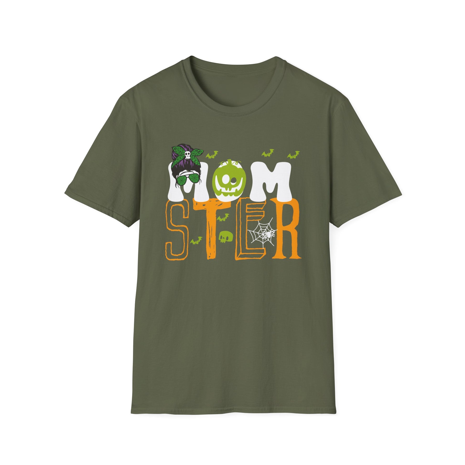 Halloween Costume Momster spooky Halloween Tee Unisex Softstyle T-Shirt