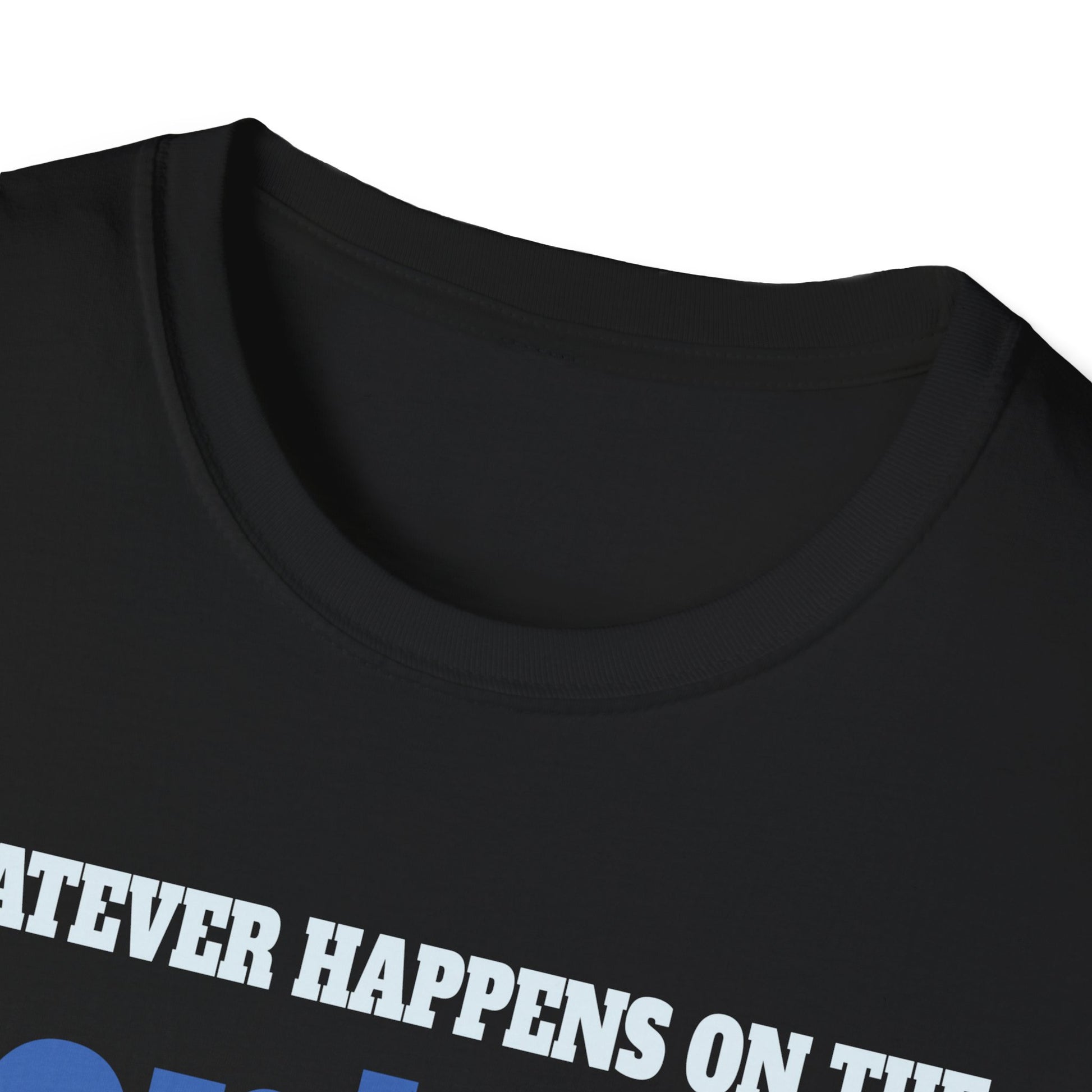 Pontoon Boat T-Shirt — "Whatever Happens on the Pontoon Boat" Graphic Tee for Boaters