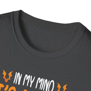 In my mind, it's always Halloween, Halloween Fun Halloween TeeUnisex Softstyle T-Shirt