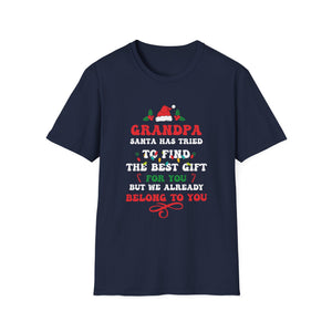 Christmas Shirt For Grandpa Xmas Christmas Granddad Unisex T-Shirt