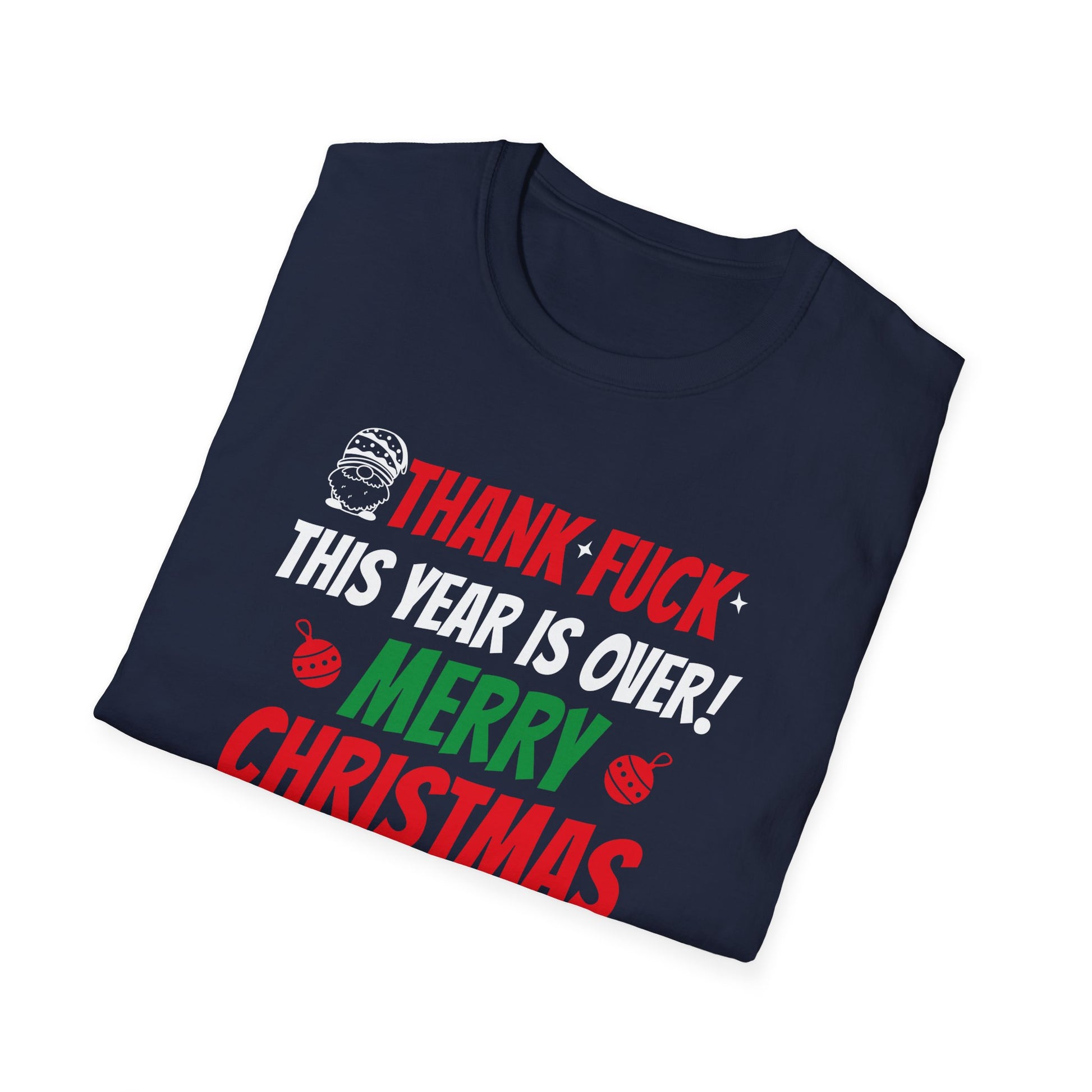 Rude Fluaring Christmas and New Year Unisex T-Shirt